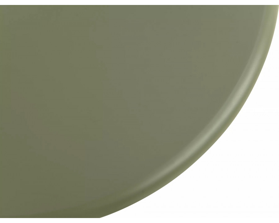 Стіл журнальний кавовий Tip ø45 см Оливковий