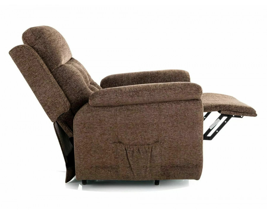 Крісло-вертикалізатор Morgan Raven Капучіно тканина / Чорний каркас