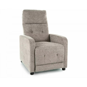 Крісло реклайнер Otus Raven Сіра тканина / Чорний каркас