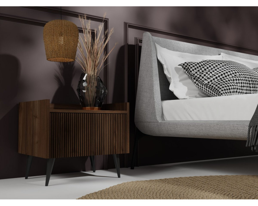 Тумба приліжкова ADEMO REG 8 52х45х41 горіх / горіх