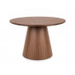 Стіл журнальний кавовий Angel ø60 см Горіх