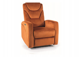 Крісло розкладне KRONOS VELVET цинамон BL.4215