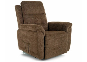 Крісло-вертикалізатор Morgan Raven Капучіно тканина / Чорний каркас