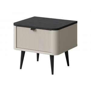 Тумба приліжкова MARLY REG 17 50х42х40 кашемір / сірий Тумба приліжкова MARLY REG 17 50х42х40 кашемір / сірий