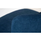 Крісло Вуді Дерево сидіння Тканина 830x820x790 синій