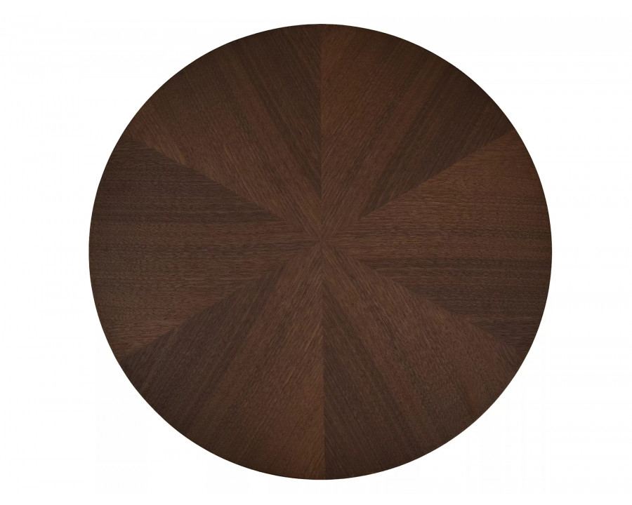 Стіл журнальний кавовий Angel ø60 см Горіх
