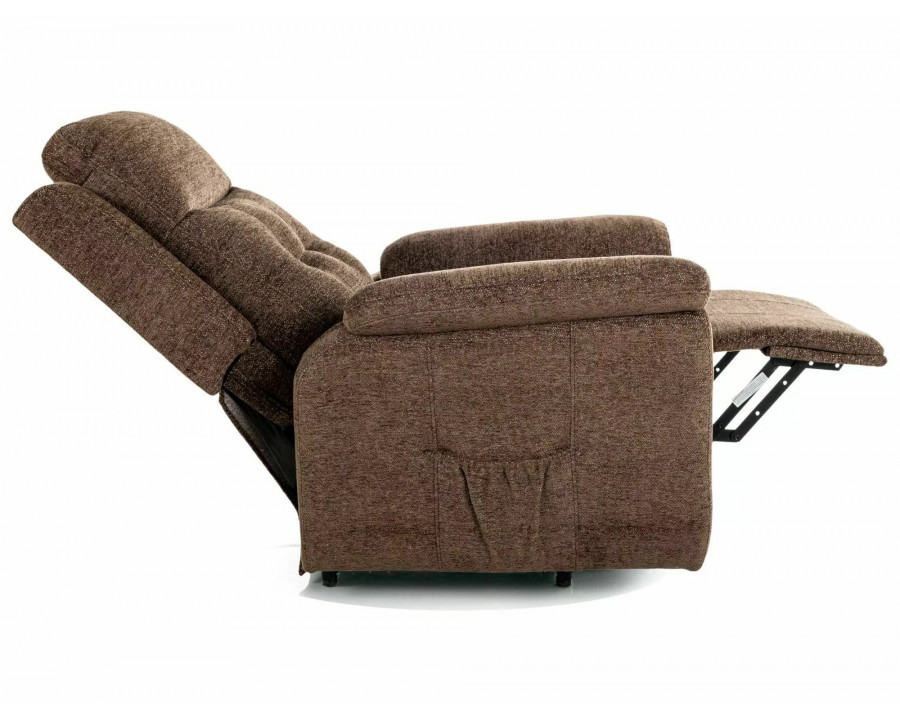 Крісло-вертикалізатор Morgan Raven Капучіно тканина / Чорний каркас