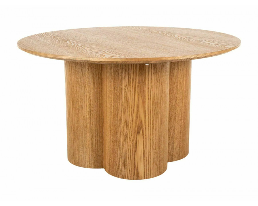 Стіл журнальний кавовий Rosalia ø80 см Дуб