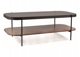 Журнальний столик PRIMA A Янтар / Горіх 120X58X43