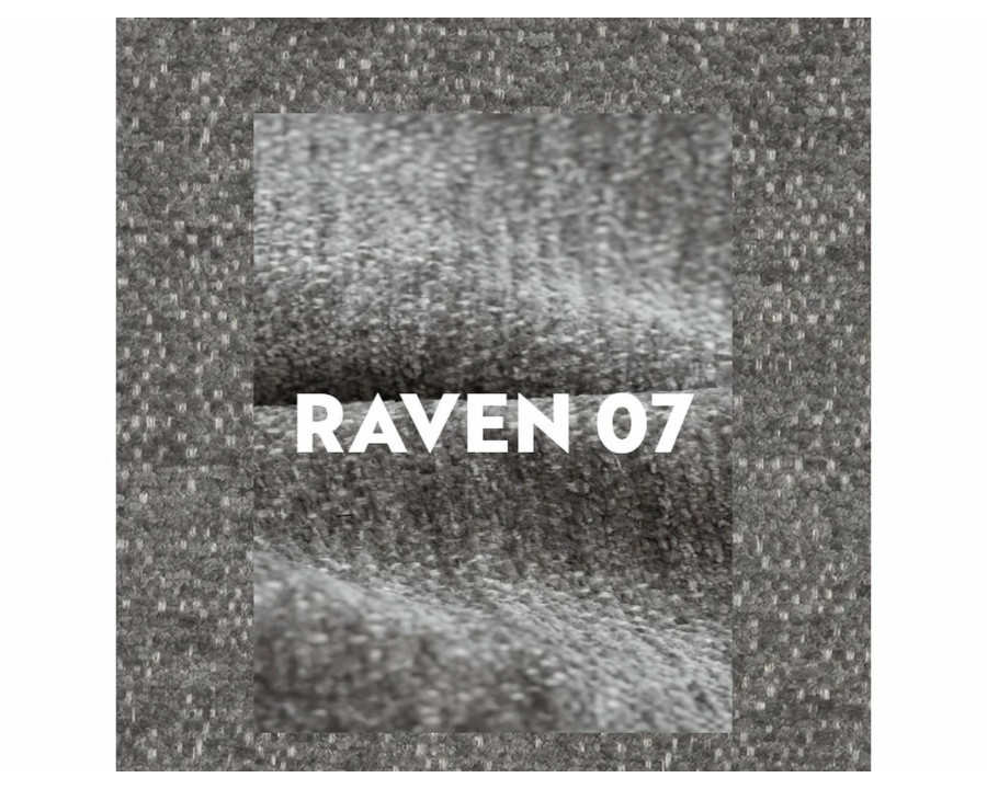 Крісло реклайнер електричне Atlas Raven Сіра тканина / Чорний каркас