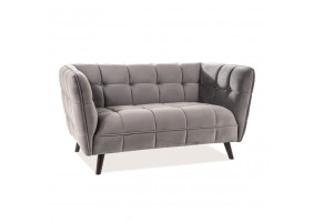 Диван Castello Velvet 2 Сірий