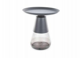 Журнальний столик TIFFANY A Діаметр 50 Чорний / Чорний TIFFANYACCFI50