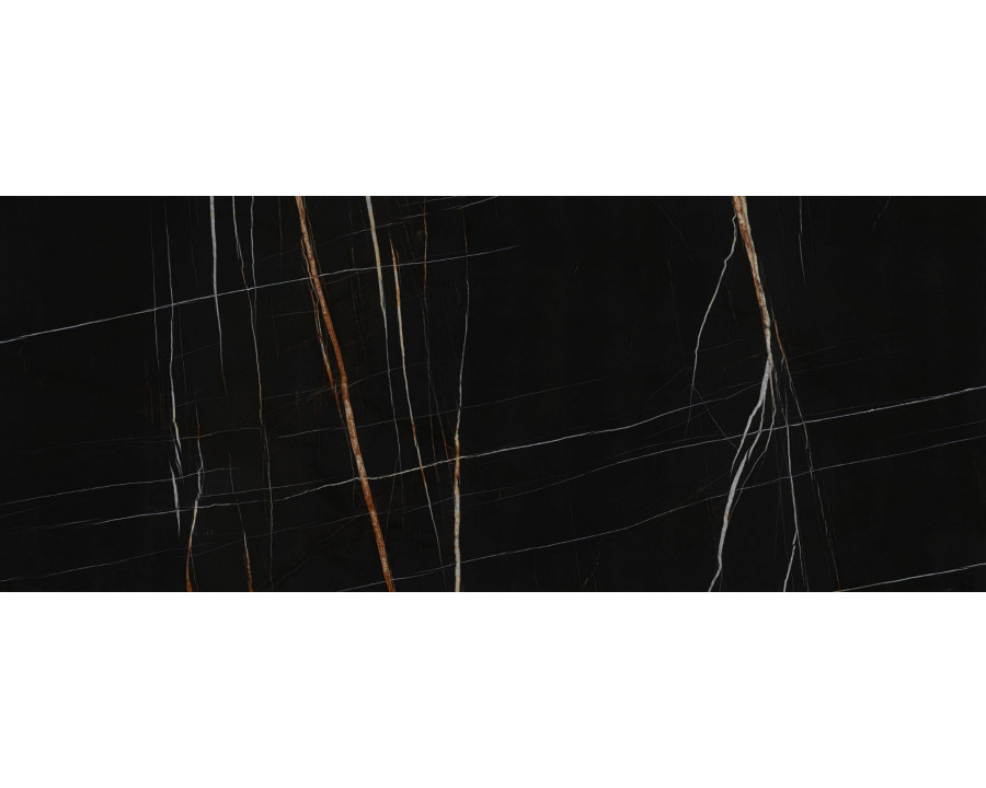 Стіл обідній DIUNA CERAMIC Чорний MARMUR SAHAR NOIR / Чорний мат (160-240) X90