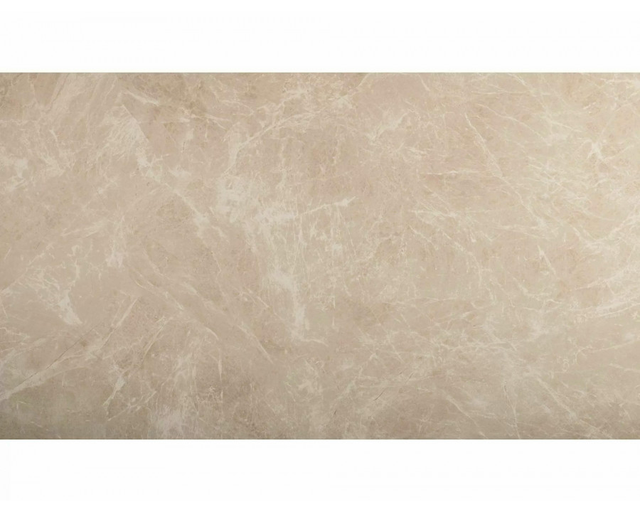 Стіл обідній розкладний SALVADORE CERAMIC Крем Diamond Cream / Чорний мат (160-240) X90 SALVADOREKRC160