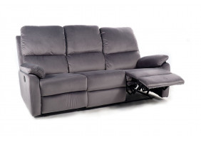 Диван софа розкладна SPENCER 3 VELVET сіра BL.14 SPENCER3VSZ