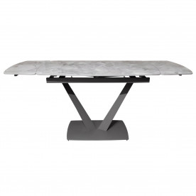 Elvi Grey Stone стіл розкладний кераміка 80X120(180) см