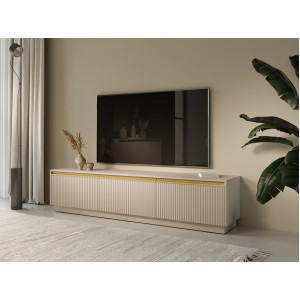 Тумба під ТВ Роял / Royal RTV180 3-дверна Бежевий Ш181хВ42хГ39 см.
