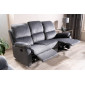 Диван софа розкладна SPENCER 3 VELVET сіра BL.14 SPENCER3VSZ