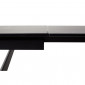 Fjord Black Marble стіл розкладний кераміка 100X200(300) Чорний
