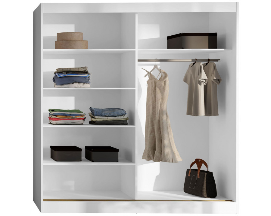 Шафа-купе MODIN 200 200х215х65 чорний / чорний