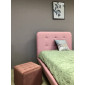 Односпальне ліжко Tiffany 90X200 Рожевий