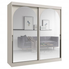 Шафа-купе MODIN 200 200х215х65 кашемір / чорний