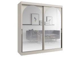 Шафа-купе MODIN 200 200х215х65 кашемір / чорний