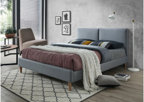 Двоспальне ліжко Acoma 160X200 Сірий