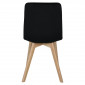 Стілець ANETTE каркас дерево / Чорний