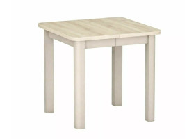 Стіл обідній кухонний розкладний Oskar (80–200)×80 см Ламінована плита Дуб / Кашемір каркас