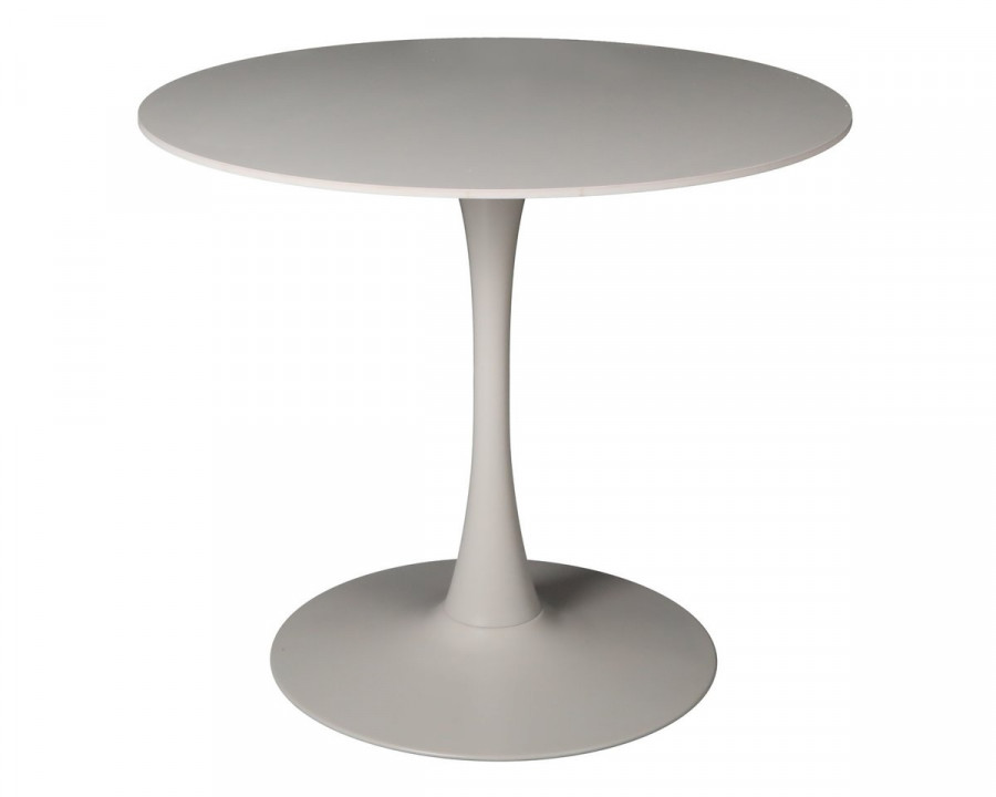 Стіл обідній ODIN CERAMIC Бежевий мат / Кашемір д.90