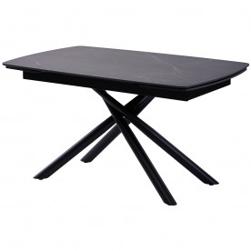 Palermo Black Marble стіл розкладний кераміка 140-200 см