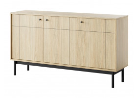 Комод Perfect Home Джапанді / Japandi K154 3-дверний Дуб лінеа