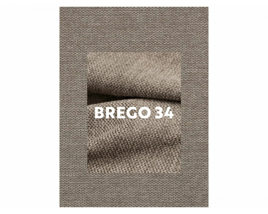 Напівбарний стілець кухонний Elton H-2 Brego Бежева тканина / Кашемір каркас