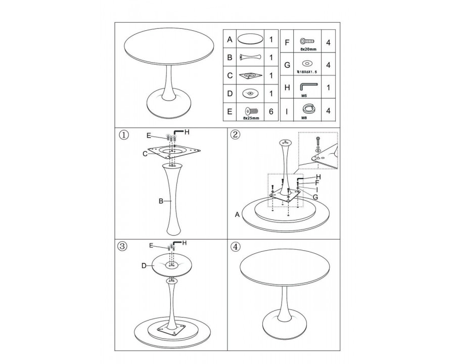 Стіл обідній ODIN CERAMIC Бежевий мат / Кашемір д.90