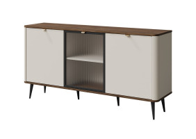 Комод MARLY REG 7 160х82х40 кашемір / горіх