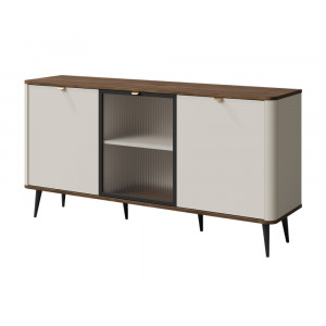 Комод MARLY REG 7 160х82х40 кашемір / горіх