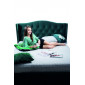 Двоспальне ліжко Aspen Velvet 180X200 Зелений