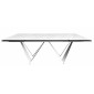 Fjord Silver Shadow стіл обідній розкладний кераміка 100X200(300)