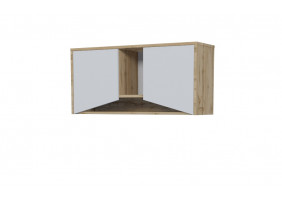 Полиця Unity G Дуб Тахо/Біла Аляска