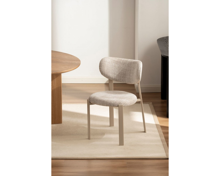 Cтілець кухонний NOMI кашемір каркас/бежева тканина