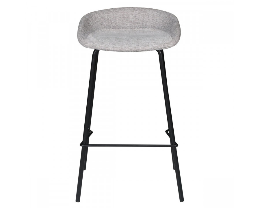 Барний стілець SVEN Чорний каркас / Сірий тк.