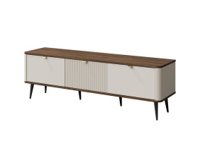 Тумба під телевізор MARLY REG 13 160х52х40 кашемір / горіх