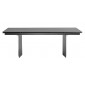 Real Black Marble стіл розкладний кераміка 90X180(260) Чорний
