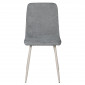 Стілець кухонний TERA Кашемір каркас / Сірий тканина