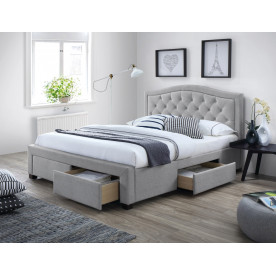 Двоспальне ліжко Electra 160X200 Сірий