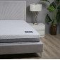 Ліжко 1,8 Клер, з тканини, Світло-сірий