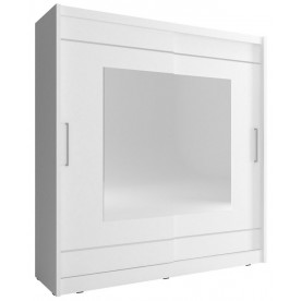 Шафа-купе Мая IX / Maja IX 180 2-дверна з дзеркалом Білий 180х62х200 см.