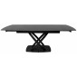 Infinity Black Marble стіл розкладний кераміка 90х140-200 см