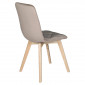 Стілець ANETTE каркас дерево / Темний беж